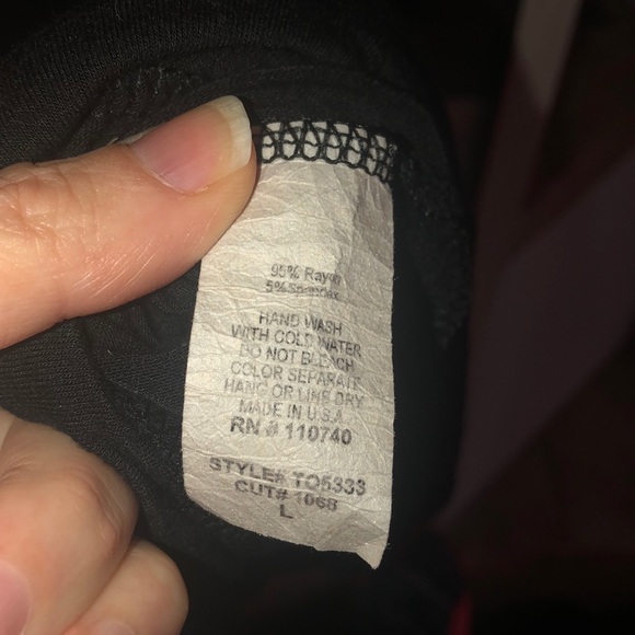 Mini Black Dress with Beads - Large size - Picture 8 of 9